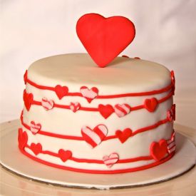 Love Cake For Valentine